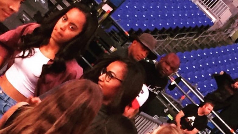 Malia Obama Sasha Obama 