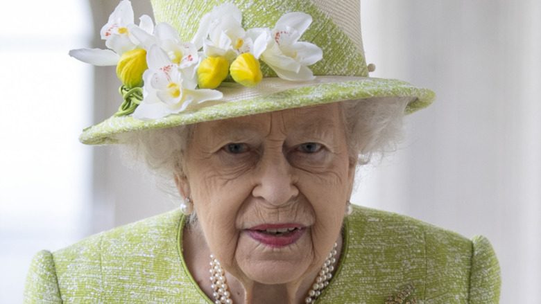 Queen Elizabeth II at Royal Australian Air Force Memorial 2021