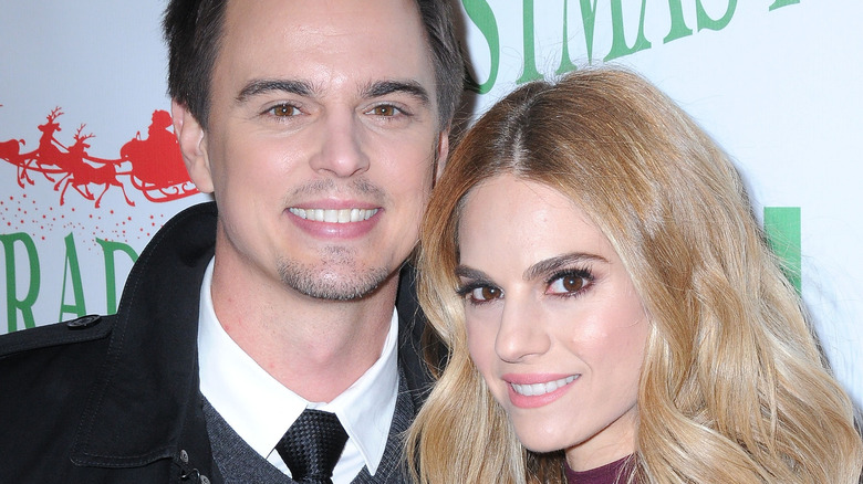 Darin Brooks and Kelly Kruger smiling