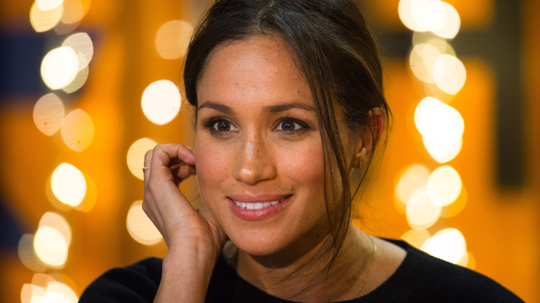 Meghan Markle smiling