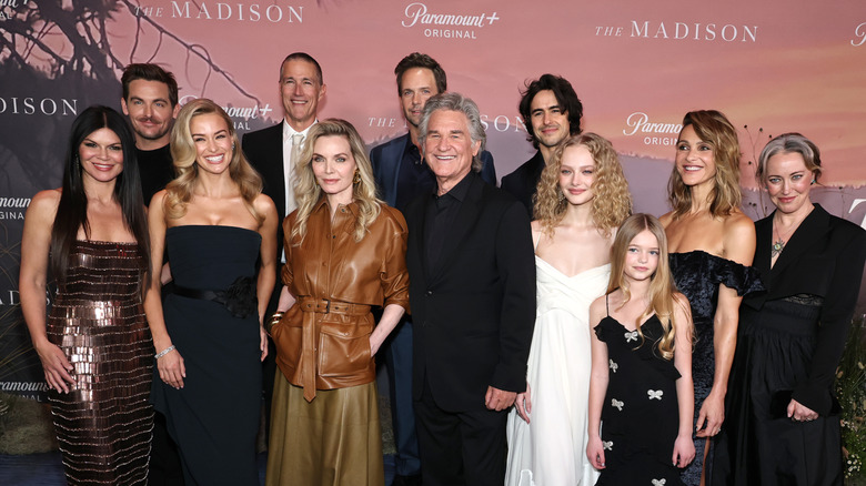 The cast of The Madison posing