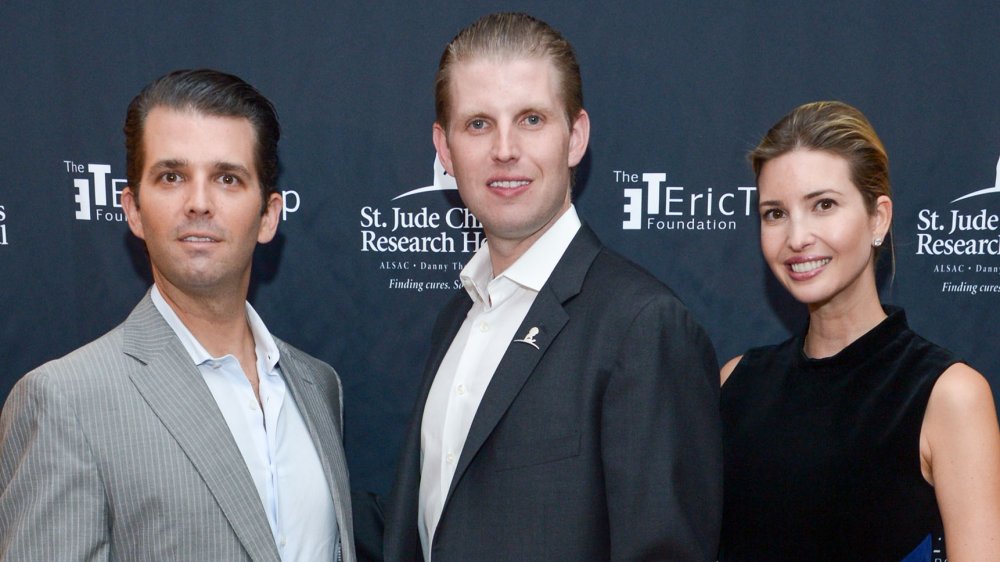 Donald Trump Jr., Eric Trump, and Ivanka Trump at the 9th Annual Eric Trump Foundation Golf Invitational Auction & Dinner