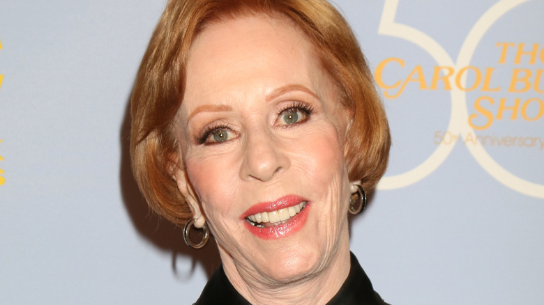 Carol Burnett on the red carpet