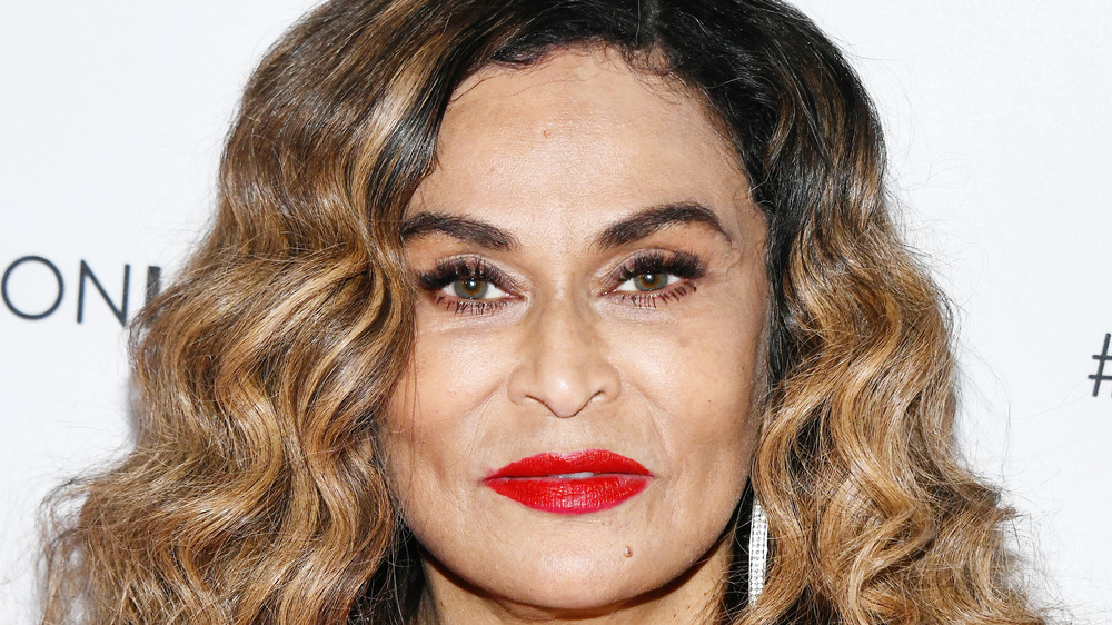 Tina Knowles smiling