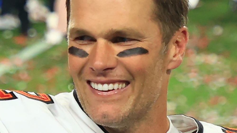 Tom Brady smile