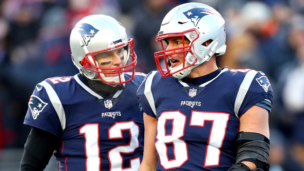 Tom Brady & Rob Gronkowski