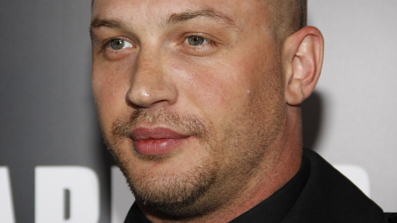 Tom Hardy posing 
