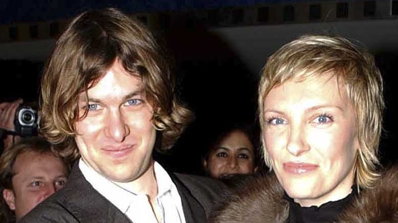 Dave Galafassi and Toni Collette