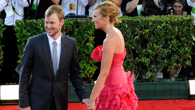 Dave Galafassi and Toni Collette