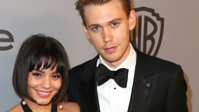 Vanessa Hudgens and Austin Butler posing together