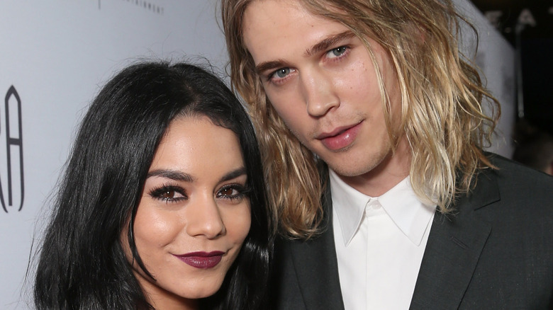 Vanessa Hudgens and Austin Butler posing together