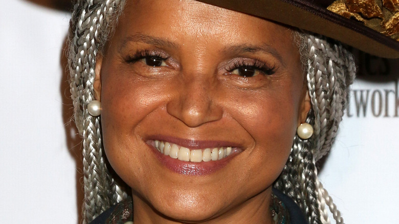 Victoria Rowell smiling