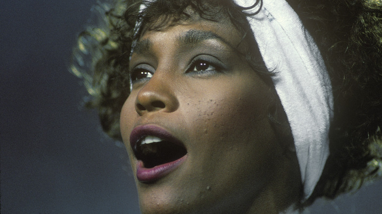 Whitney Houston singing