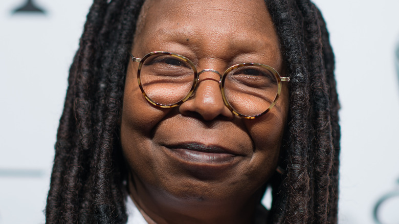 Whoopi Goldberg smiling