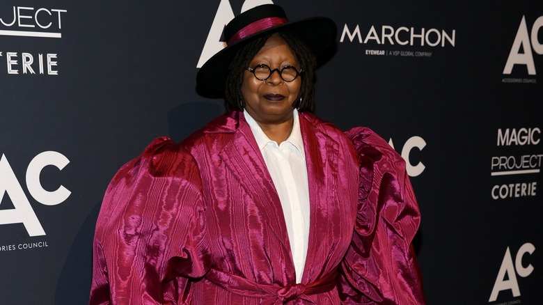 Whoopi Goldberg smiling