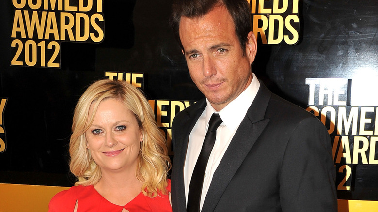 Will Arnett and Amy Poehler at The Comedy Awards 2012