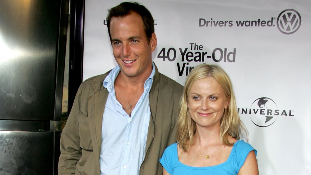Will Arnett and Amy Poehler at the premiere of The 40 Year-Old Virgin 