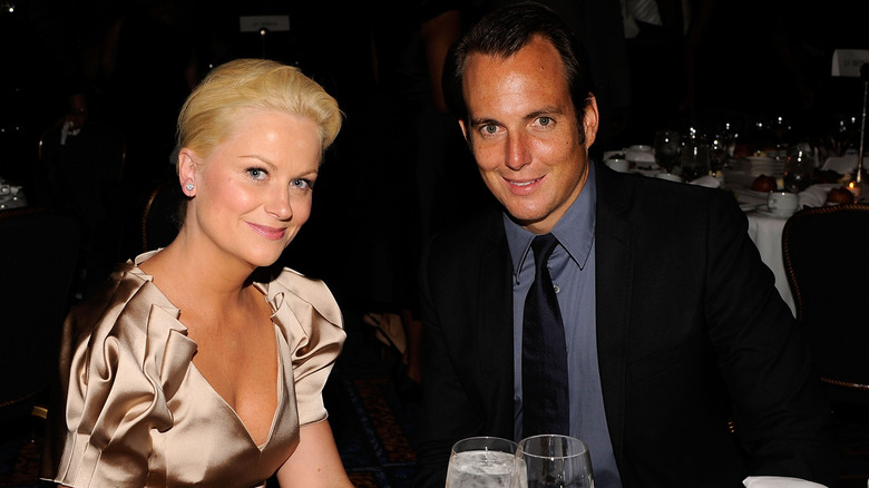 Amy Poehler and Will Arnett at the 34th Annual AWRT Gracie Awards Gala