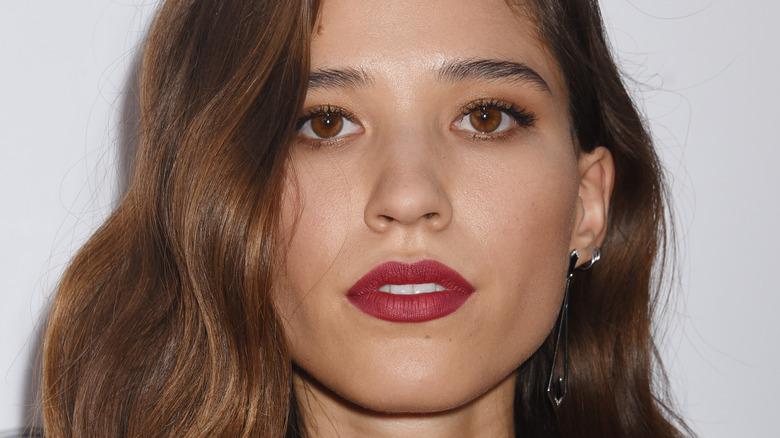 Kelsey Asbille attends the premiere of "Wind River"