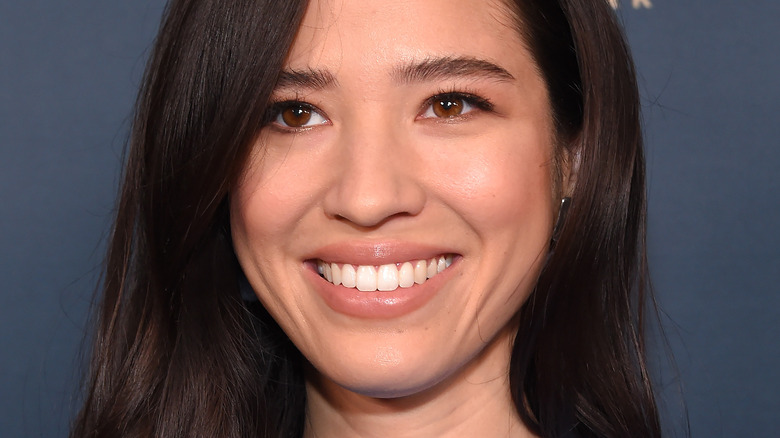 Kelsey Asbille smiling