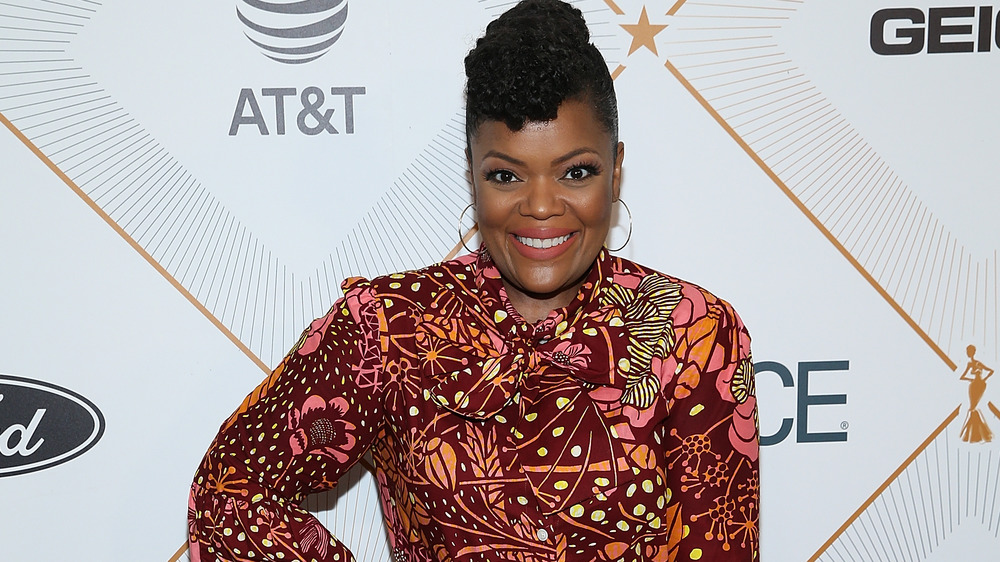 Yvette Nicole Brown smiling