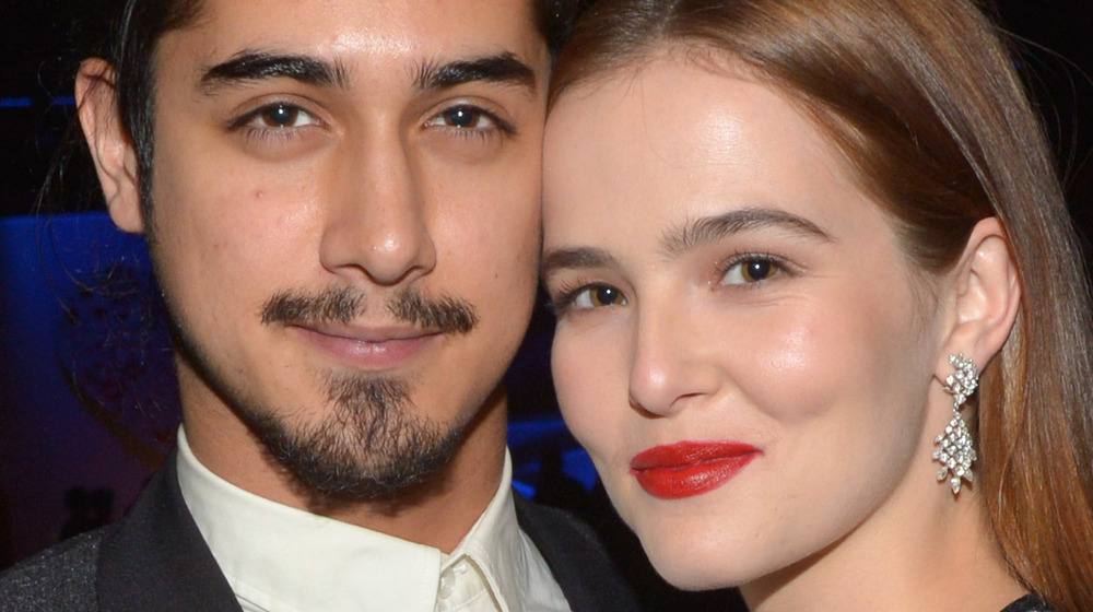 Avan Jogia and Zoey Deutch smiling