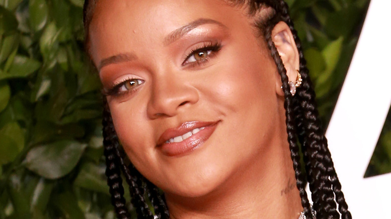 Rihanna smiling