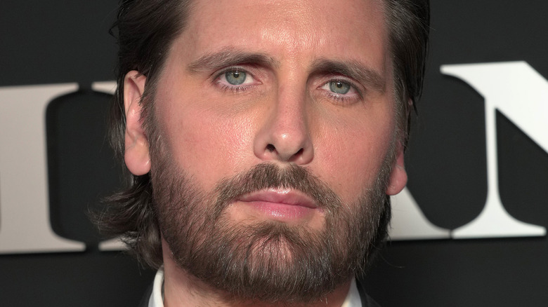 Scott Disick attending Kardashians premiere 