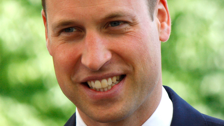 Prince William smiling