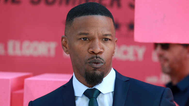 Jamie Foxx serious 