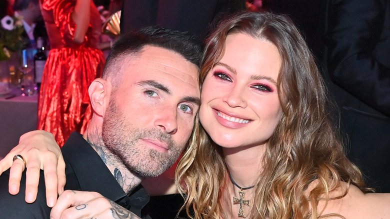 Adam Levine and Behati Prinsloo
