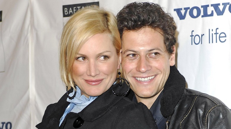 Ioan Gruffudd and Alice Evans at the BAFTA Tea Party 2007