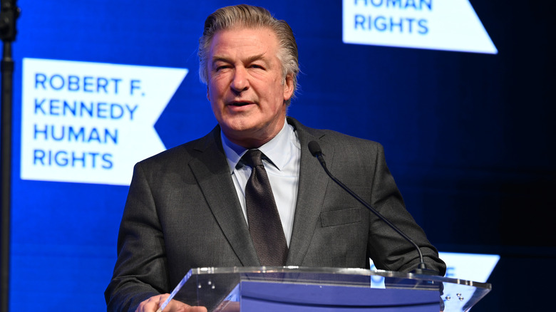 Alec Baldwin speaking