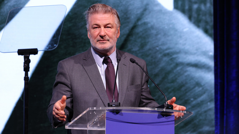 Alec Baldwin speaking