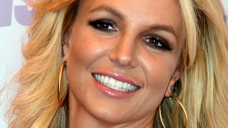 Britney Spears smiling