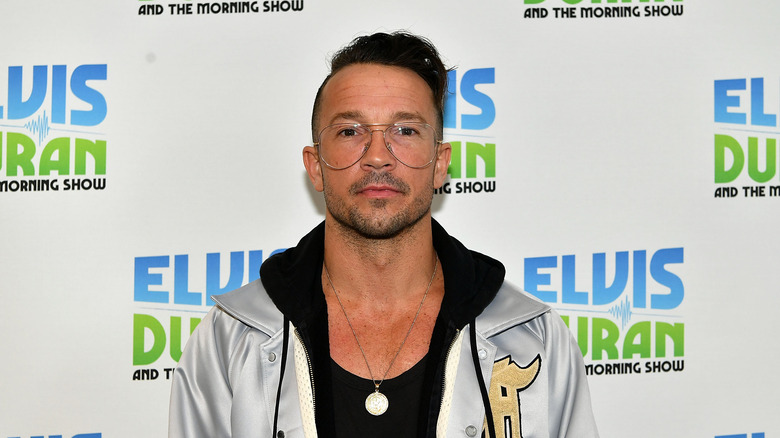 Carl Lentz red carpet