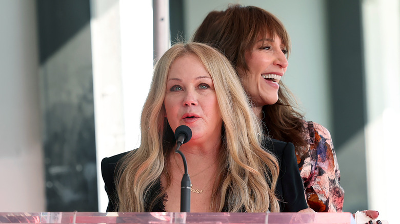 Christina Applegate Katey Sagal hollywood walk of fame