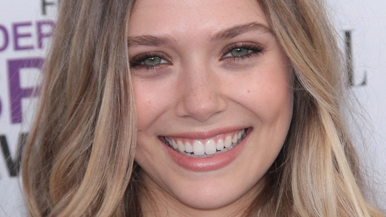 Elizabeth Olsen smiling