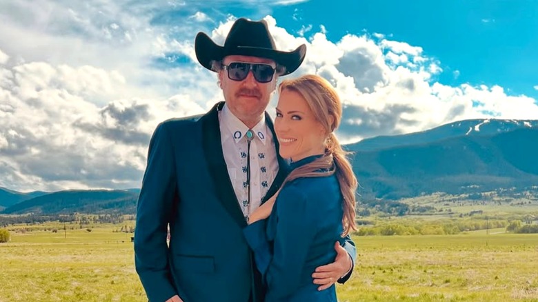 Erin Maguire posing with husband Conor