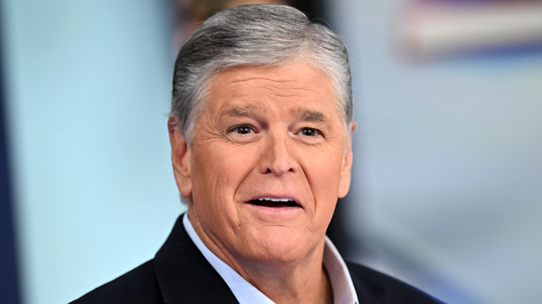Sean Hannity hosting a live taping of Hannity at Fox News Channel Studios