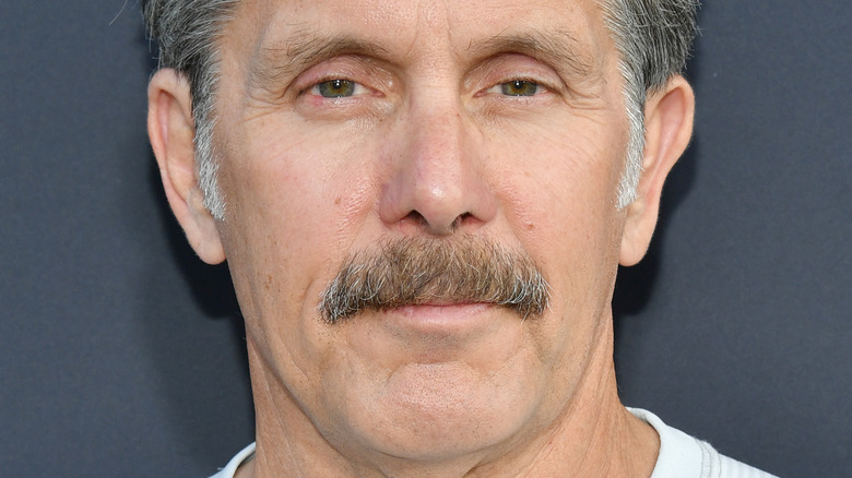 Gary Cole posing mustache