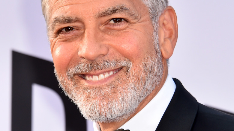 George Clooney smiling