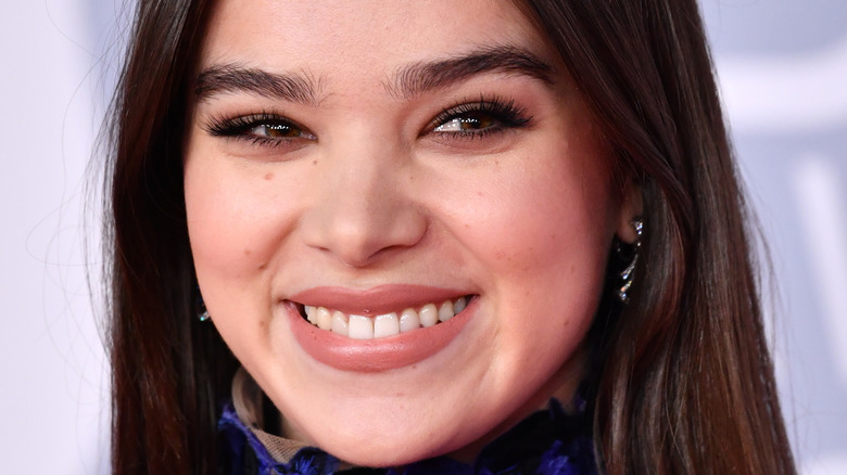 Hailee Steinfeld smiling for photo