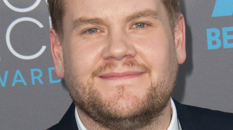 James Corden on the red carpet