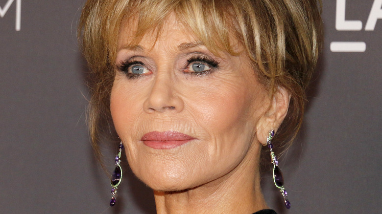 Jane Fonda posing