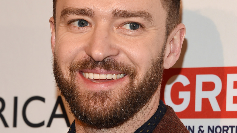 Justin Timberlake smiling