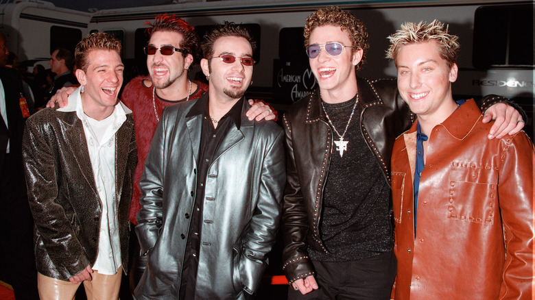 NSYNC smiling