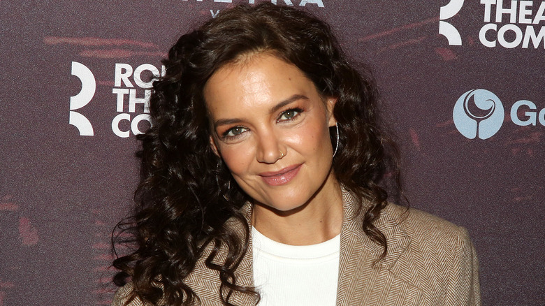 Katie Holmes smiling