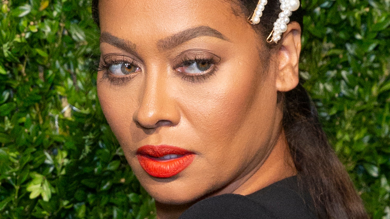 La La Anthony on the red carpet