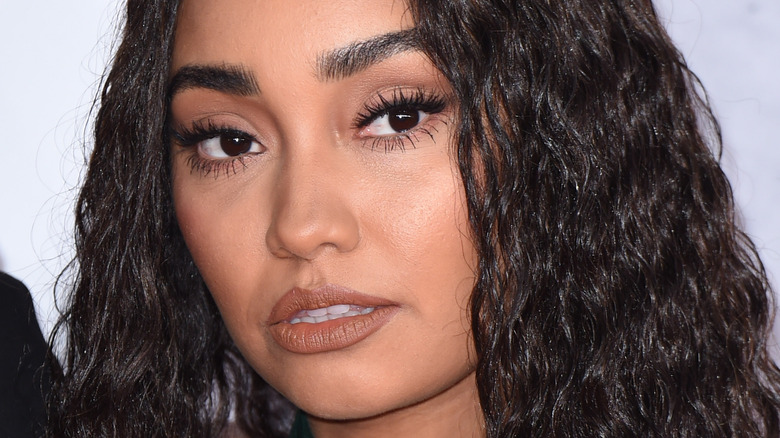 Leigh-Anne Pinnock gives a sexy gaze on the red carpet